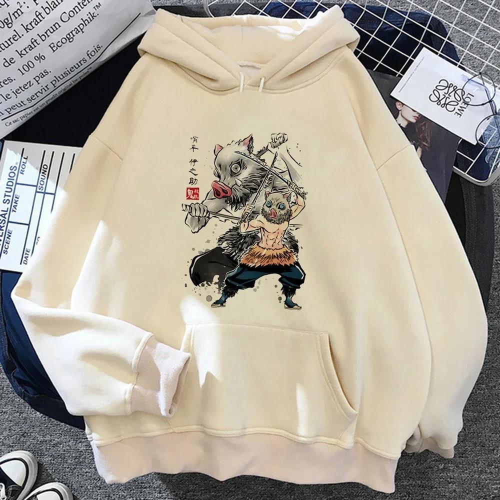 Muichiro Tokito Printed Graphic Demon Slayer Anime Pattern Men's Sweatshirt and Chandal Men's Harajuku Casual Hoodie