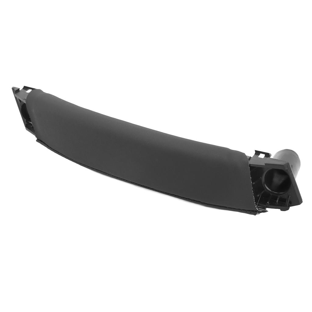 Front Left Interior Door Pull Handle LR076161 Inner Trim PU Leather Replacement for Land Rover L550