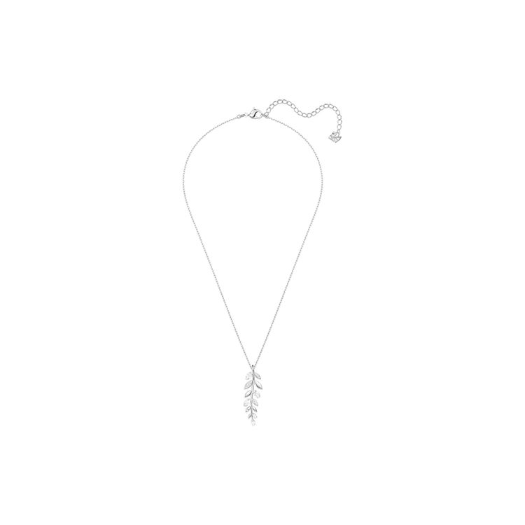Swarovski Mayfly Leaf Necklace Women Necklaces Silver 5423184