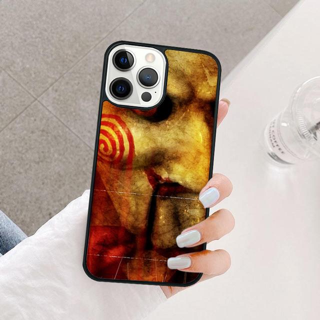 Jigsaw Saw Horror Phone Case Back Cover for iPhone 17 Air 16 15 14 13 11 12 Pro Max PlusS Shell Coque