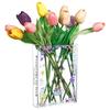 Youdaju Acrylic Book Vase Book Shaped Vase Clear Book Vase For Flowers Book Flower Vase Book Shelf Decor Book Lovers Gifts Small