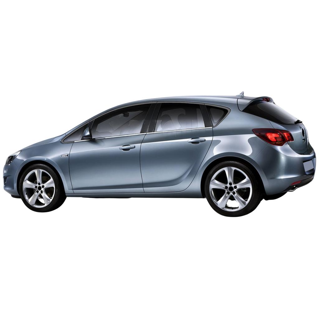 Stainless Steel Side Window Trims For Opel Astra J Hb From 2010 To 2019