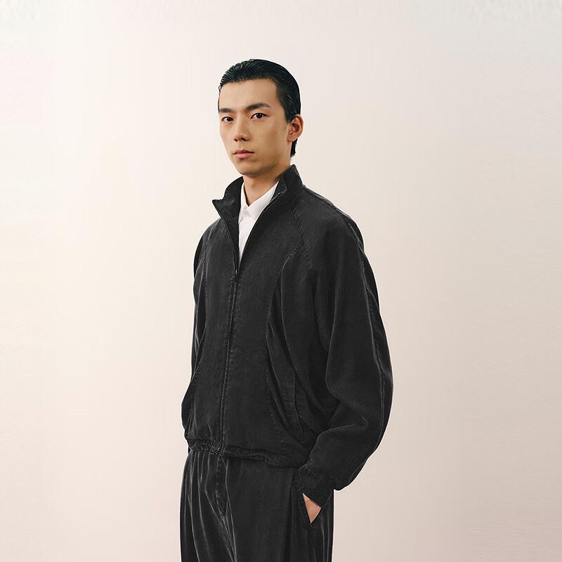 CROQUIS Men's 2026 Spring Raglan Stand Collar Jacket