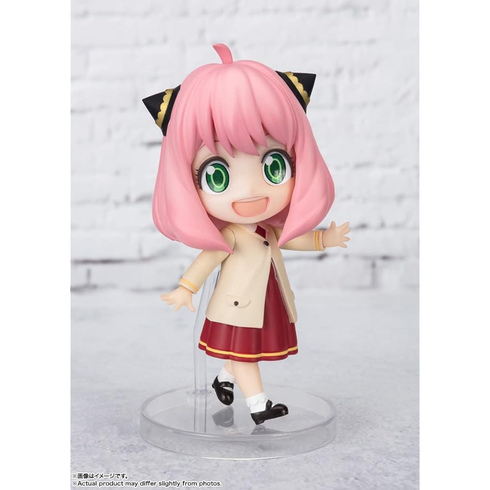 TAMASHII NATIONS Figuarts Mini SPY×FAMILY Anya Forger 80mm Painted Action Figure ABS PVC