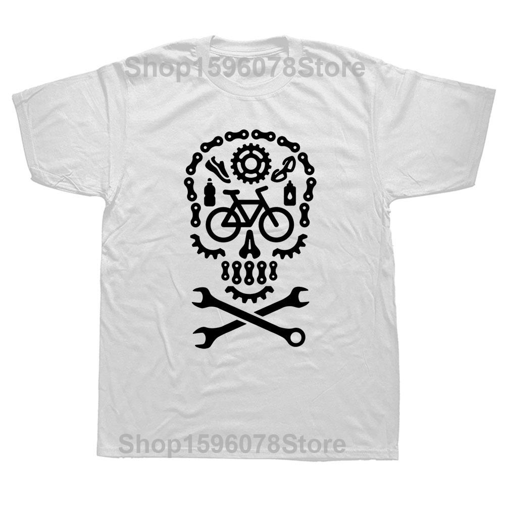 

Mountain Bike Birthday Funny Unisex Graphic Fashion New Cotton Short Sleeve T Shirts O-Neck Harajuku Bicycle Cycling T-shirt S