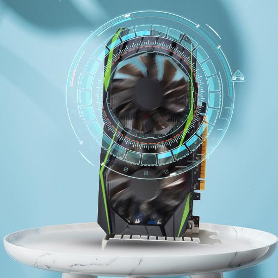 Karta graficzna GTX1050TI Niezależne Szybkie Rozpraszanie Ciepła Wieloprzewodowy 4GB Pływający Powietrzem Karty Wideo PC do Biura