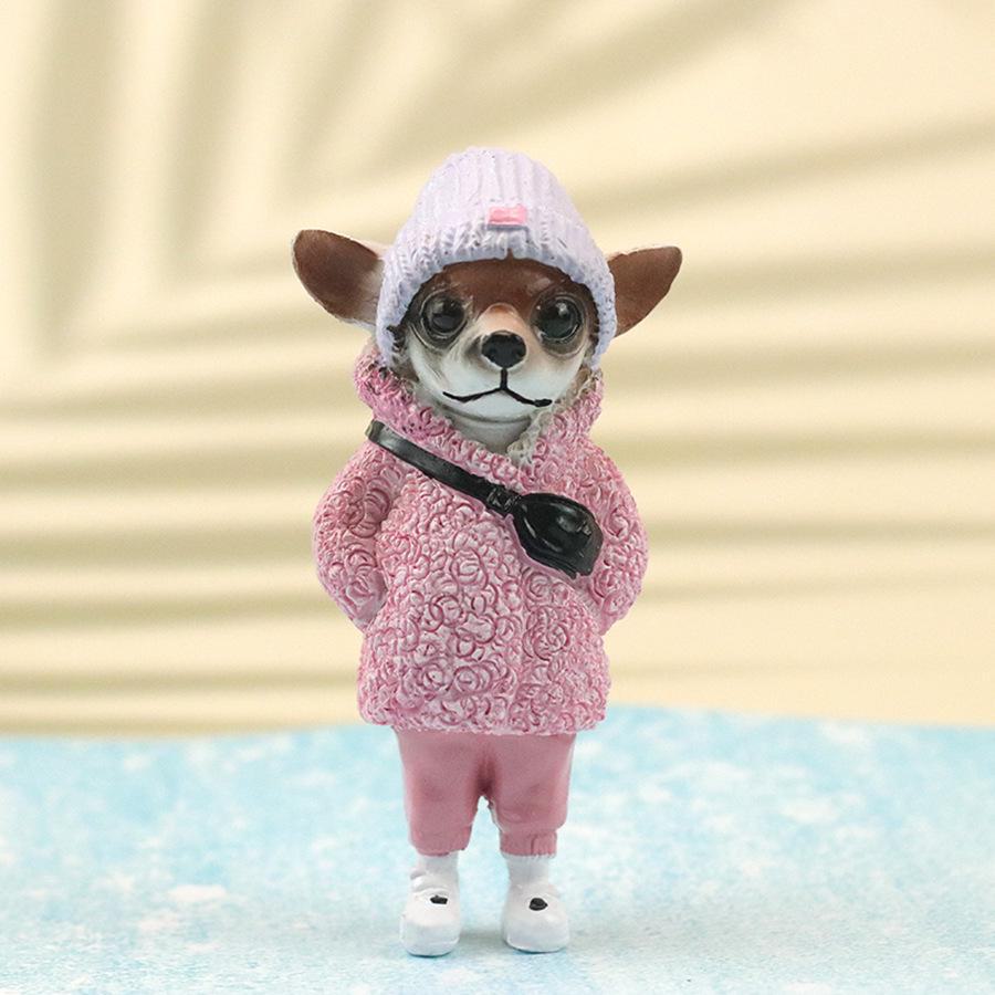 

Творческие поделки из смолы в виде щенка: Милый декор в виде животных для домашнего интерьера D puppy светло-розовый