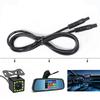 0.5m 1m 2m 8 pin core Male to Female Cord Car Rear View vehicle DVR Camera Reverse connector extend Cable cord HD Monitor Wire V
