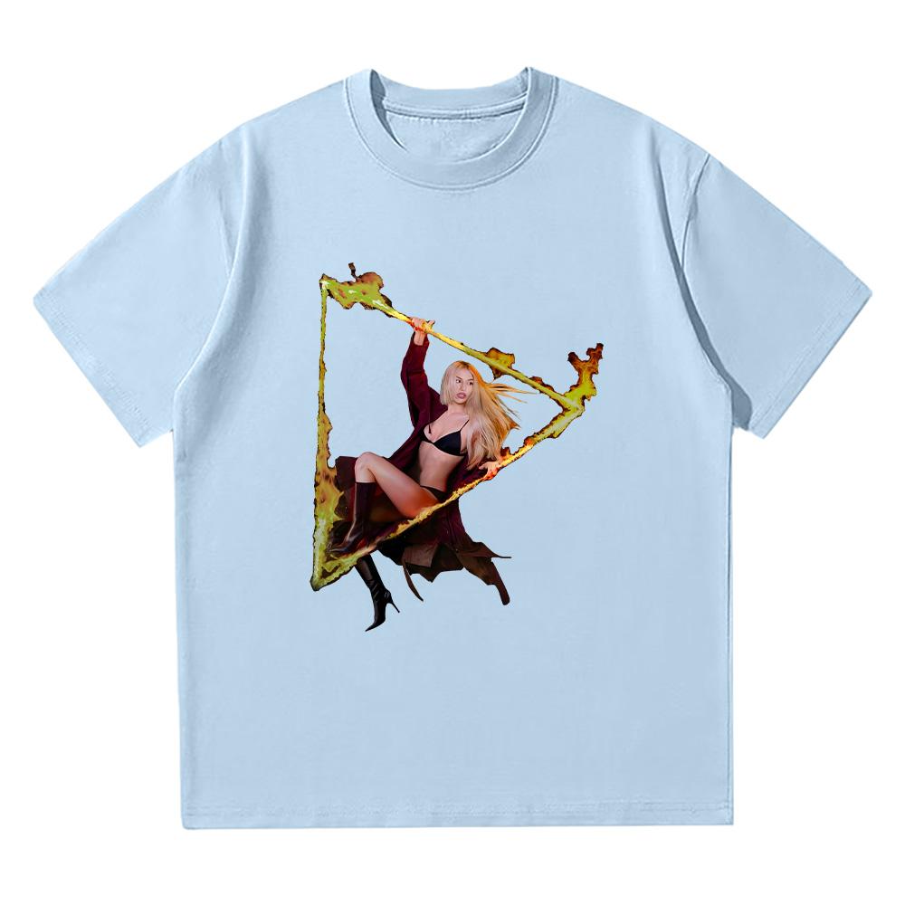 Ava Max Don’t Click Play The Album T Shirt Fashion Women/Men Cotton Tees Casual Crewneck Short Sleeve Summer Breathable T-shirts