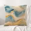 Marble Pattern Cushion Cover Natural Linen Organic Fabric DoubleSided Printing Sofa Home Decor Gift Pillow Cover