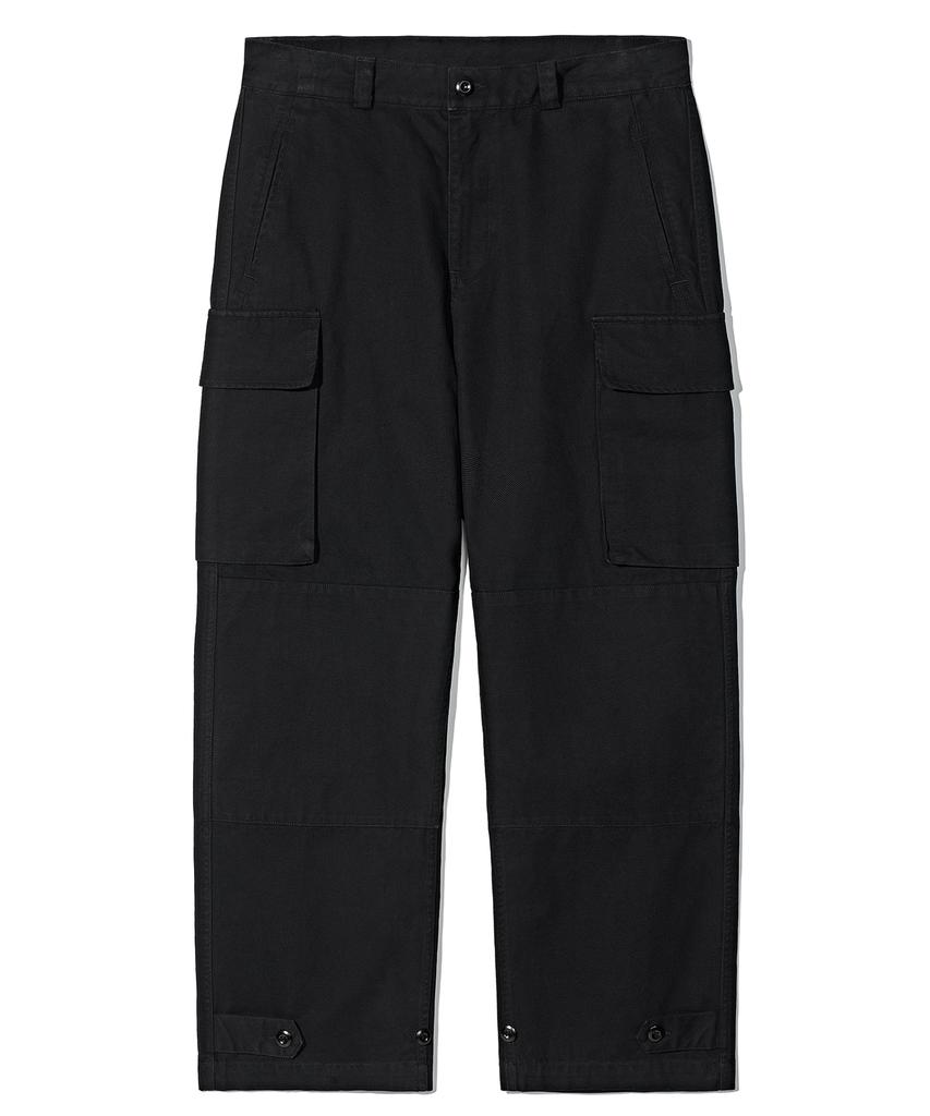 PARTIMENTO French M-47 Cargo Pants Black