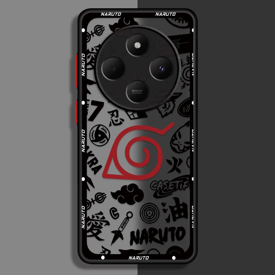 

Case for Xiaomi Redmi 14C A1 A2 Plus 9 10 13C 12C A4 K40 Pro Matte Phone Cover Japan Anime Narutos Redmi A1