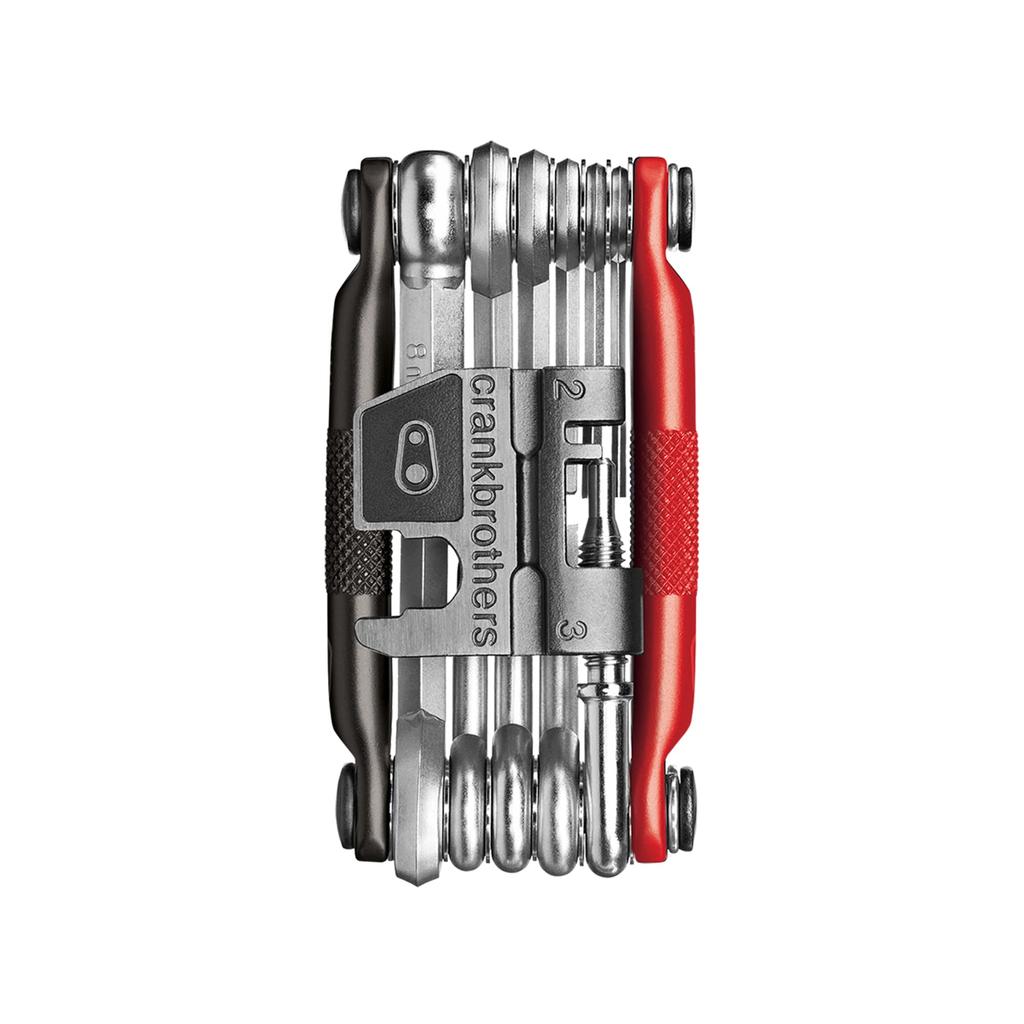 CRANK BROTHERS Bicycle Portable Tool MULTI-17 (17 Functions) - Black/Red