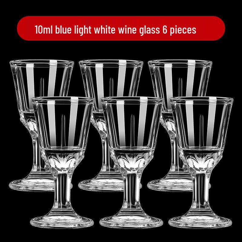 Kristall Baijiu Karaffe Set mit kleinen Luxus-Weingläsern