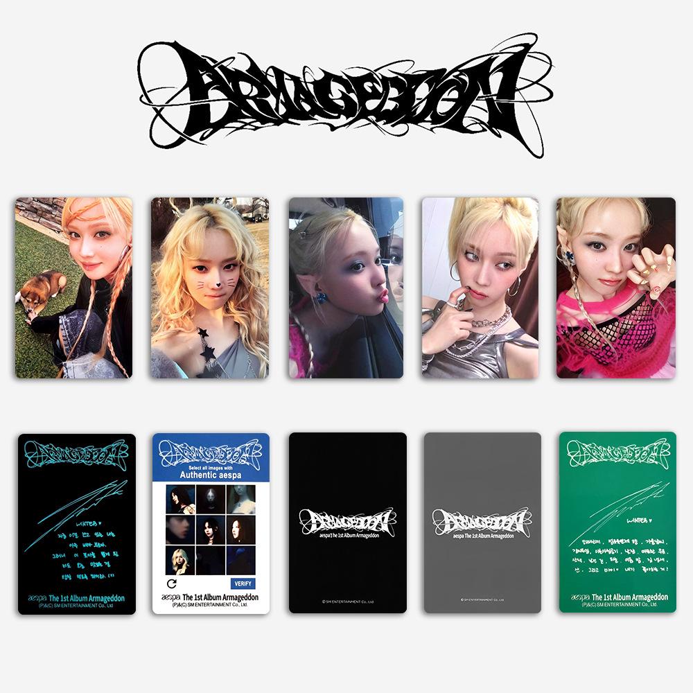 Aespa's 1st Full Album Armageddon Pop-up: Yujin Special Random Card POB