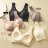 Women's Seamless Push Up Beauty Back Bra, Wireless Fixed Lift Tank Top, Anti-Sagging Side Support Bra