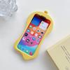 Funny Cartoon 3D Clock Phone Case For iPhone 16 Pro Max 15 14 13 12 Pro Max 11 Anti Fall Soft Silicone Cover