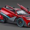 Modello di auto sportiva in lega Benzs One in scala 1/18 Diecast Metallo Concept Veicoli da corsa Modello di auto Simulazione suono e luce Giocattoli per bambini Regalo