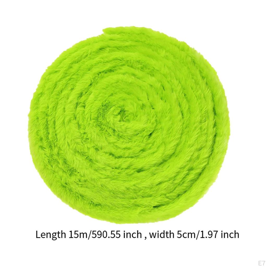 Sztuczne paski futrzane na Boże Narodzenie o szerokości 5 cm do obrzeży płaszczy, girlandy