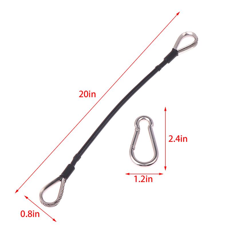 

1Pc Gym Accessories Gym Machine Cable Extension Heavy Duty Gym Resistance Band For Tricep Pull Down And Leg Extensions