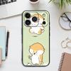 Funny Dog Corgi Black Phone Case For IPhone 17 16 15 14 13 12 13 12 11 Pro Max Plus XS XR Silicone Soft Back Cover