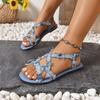 2025 Summer New Sandals Women Casual Comfortable Sandals Women Heels Footwear Designer Shoes Lightweight Sandals Woman