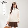 MJ STYLE Women's Half-Zip Fleece Jacket