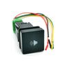 1PC Car LED DRL Radar Power on Off Fog Light Fan Seat Heated Switch Button with Wire Fit for Isuzu D-MAX 2021- 2023