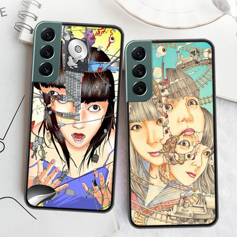 New Shintaro Horror Cartoon Kago Phone Case For Samsung A15 A25 A35 A55 Galaxy A70S A50S A30S A30 A40 A71 A51 A41 A31 A21 A11 A0