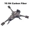 Y6R4 4inch FPV Drone Frame Kit Carbon Fiber Racing Drone Quadcopter Freestyle INAV Beatflight F722 Ardupilot PX4 Flight Control