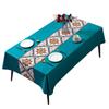 Nordic Household Pvc Tablecloth, High-Grade Waterproof And Oil-Proof Leave-In Tablecloth, Ethnic Style Tablecloth