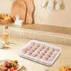 Refrigerator Egg Storage Box Eggs Tray Carrier for Pantry Camping Cabinet