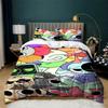 Dan-dy's World Duvet Cover Set 3 Pieces All Season Lightweight Bedding Set Soft Comfortable Quilt Cover with Zipper