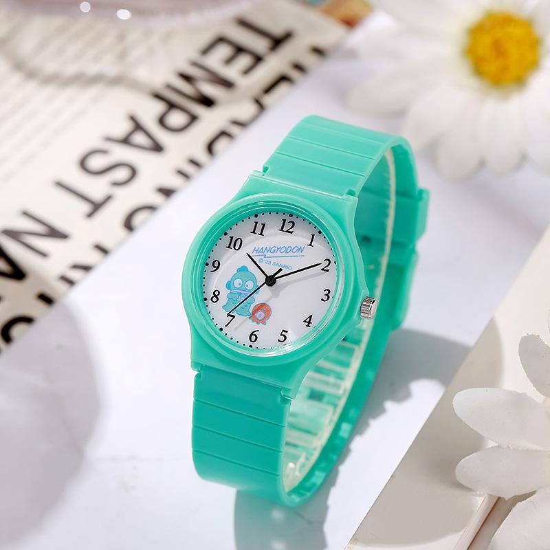 Cartoon Watch Cute Children'S Watch Quartz Watch For Primary And Secondary School Students Exam Watch Silent Pointer