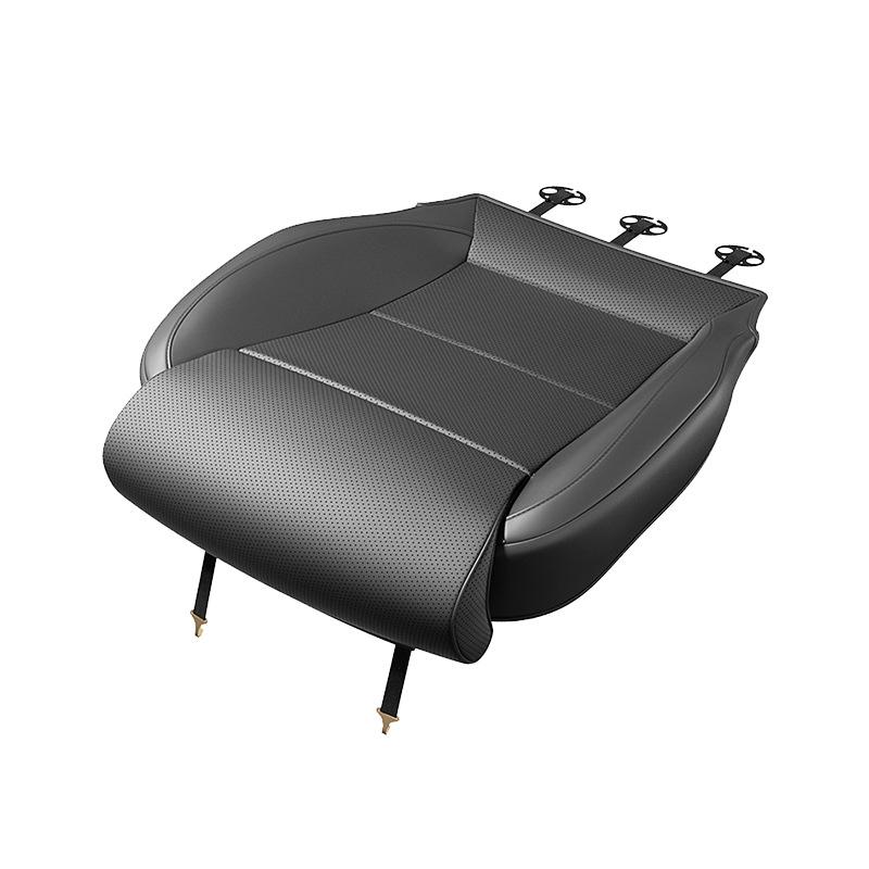 Cuscino e Coprisedile Compatibili per Tesla Model Y/Model 3 con Estensione Gambe e Poggiapiedi