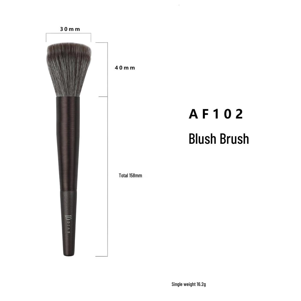 10-Piece Soft Bristle Makeup Brush Set: Powder, Blush, and Eyeshadow Brushes