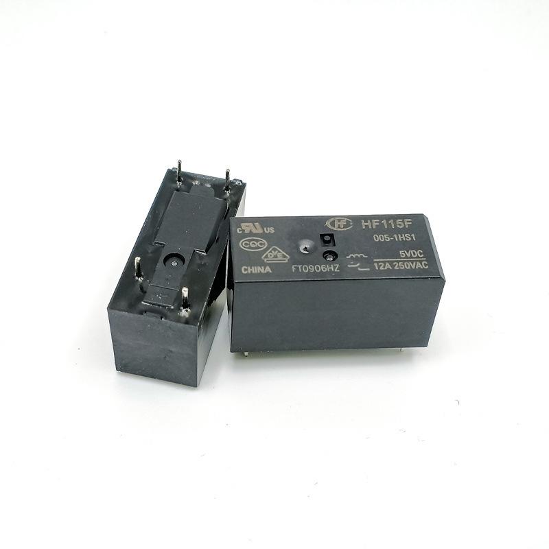 Hongfa Relay HF115F, 12A, 6-Pin, One Group NO, Sealed Type (005/012V/024V)