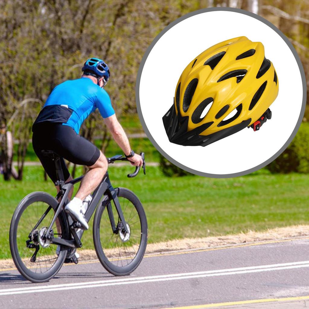 Bike Helmet Practical Shock Absorption for Men Women Adjustable Lightweight