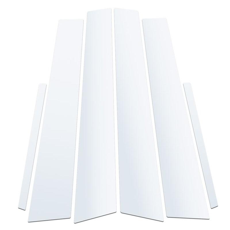 Window Decal Pillar Posts Sticker Cover Door Trim Car Accessories Silvery for Dodge Charger 2011-2023
