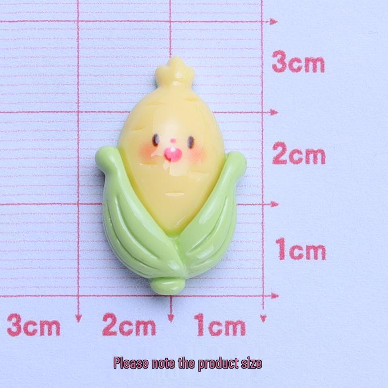 Handmade Glossy Cartoon Resin Accessories for DIY: Phone Cases, Hair Clips, Jewelry