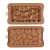 DIY Handmade Silicone Fondant Mold Heart Pattern Chocolate Shape Candy Sugar Craft Paste Mold DIY Candle Resin Crafts