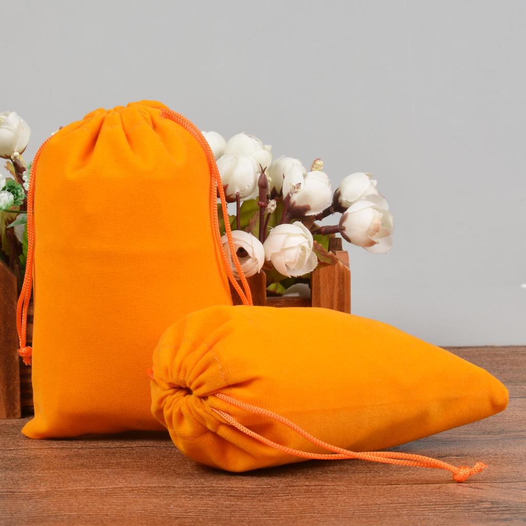 Velvet Drawstring Jewelry & Earphone Storage Bag