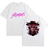 KPop Dämonenjäger Film Saja Boys T-Shirts Männer Frauen Hochwertiges Baumwoll-T-Shirt Mode Hip Hop Harajuku Kurzarm-T-Shirts