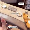 Cute Cartoon Bear Leather Waterproof Large Capacity Multi Compartment Student Stationery Pencil Case