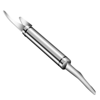 Garnelen-Schälwerkzeug, multifunktional, schneller Garnelenschäler, Edelstahl, Fischmesser, Garnelen-Deveiner-Küche, Garnelen-Schneidwerkzeuge