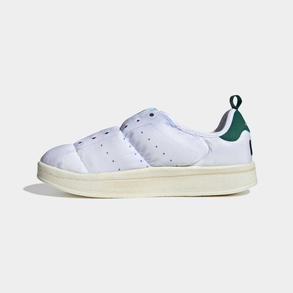 HP6699 Adidas Originals Puffylette Footwear White College Green (Men's)