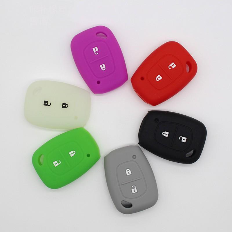 Renault Koleos 2-Button Silicone Key Cover - Fits Older Models, In Stock.