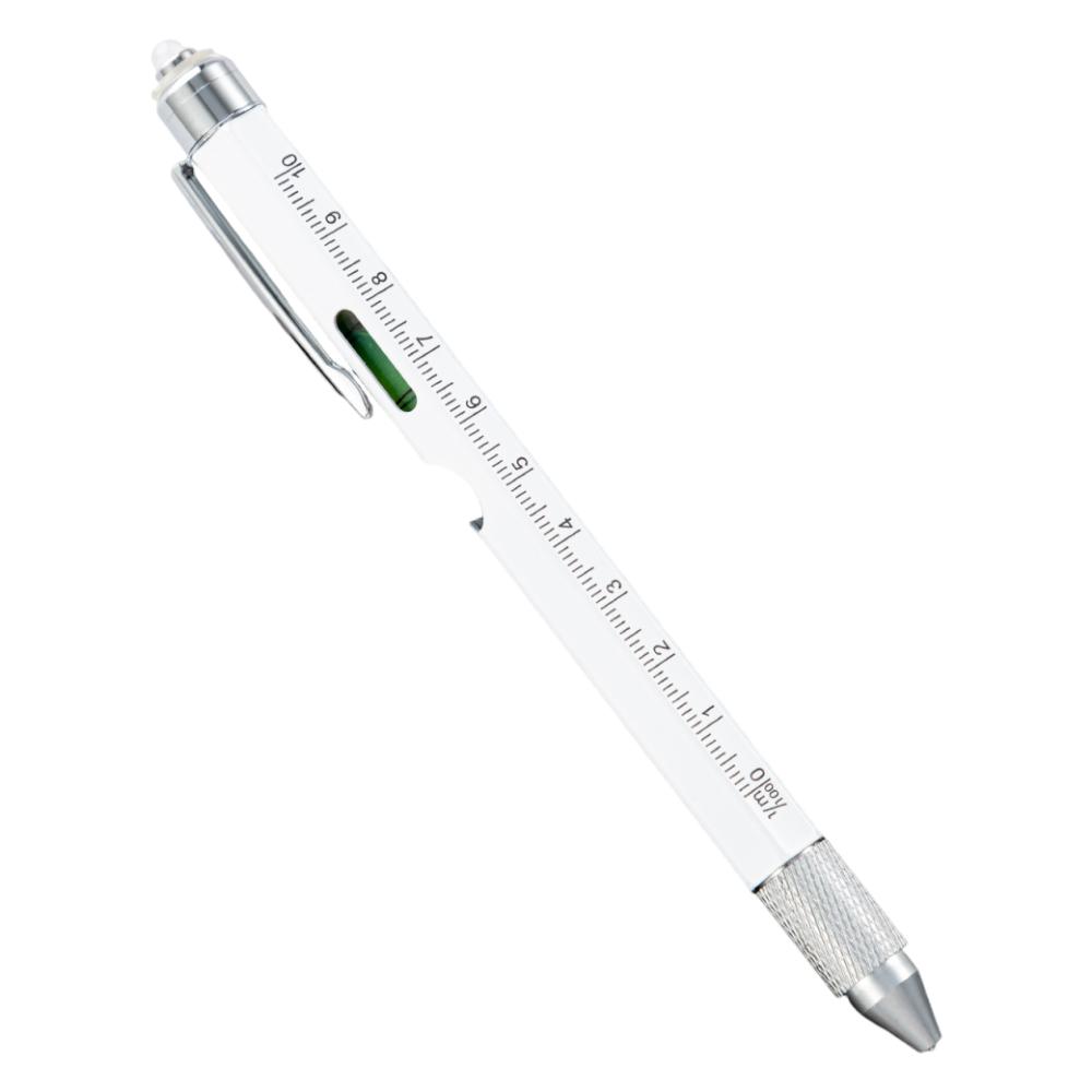 9 in 1 Ballpoint Pen Portable Measure Technical Ruler Handheld Screwdriver Tool  Carpenter Work