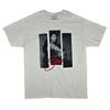 Men's Selena 3 Strips Photo On Cream Tee T-shirt Large Cream