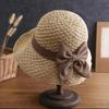 Breathable Big Edge Straw Hat Women's Casual Literary and Artistic Style Versatile Sun Hat Children's Sun Hat Foldable Bucket Hat Summer